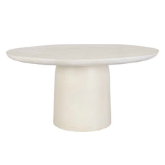 Madrone Warm White Outdoor Dining Table - Ornate Home