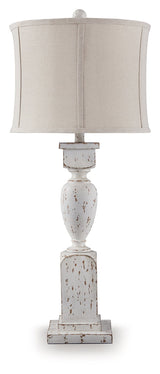 Madsbrook Antique White Poly Table Lamp (Online Special Price) - Ornate Home