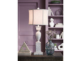 Madsbrook Antique White Poly Table Lamp - Ornate Home