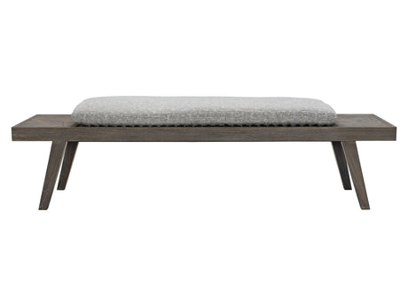 Madura Smoked Truffle/Light Grey Outdoor Bench - Ornate Home