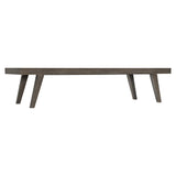 Madura Smoked Truffle Outdoor Bench - Ornate Home