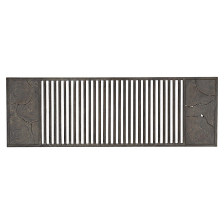 Madura Smoked Truffle Outdoor Bench - Ornate Home