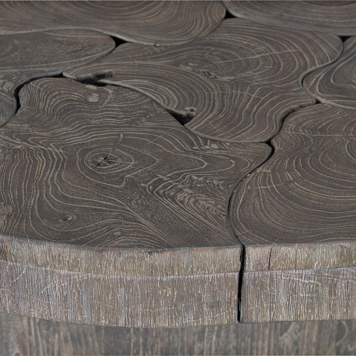 Madura Smoked Truffle Outdoor Outdoor Dining Table - Ornate Home