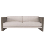 Madura Smoked Truffle/White/Cream Outdoor Sofa - Ornate Home