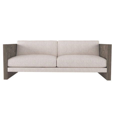 Madura Smoked Truffle/White/Cream Outdoor Sofa - Ornate Home
