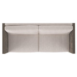 Madura Smoked Truffle/White/Cream Outdoor Sofa - Ornate Home