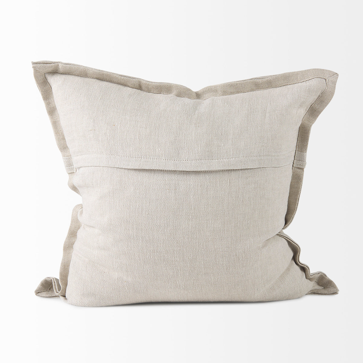 Mae Beige 20x20 Fabric Pillow Cover - Ornate Home
