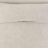 Mae Beige 20x20 Fabric Pillow Cover - Ornate Home