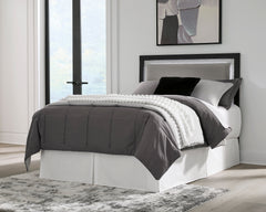 Maeling Black/Gray Full UPH Panel Headboard (Online Special Price) - Ornate Home