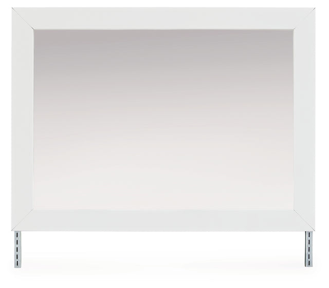 Maeling White Bedroom Mirror (Online Special Price) - Ornate Home