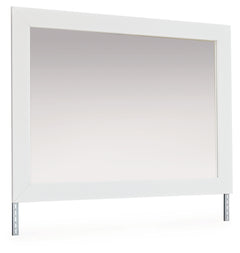 Maeling White Bedroom Mirror - Ornate Home