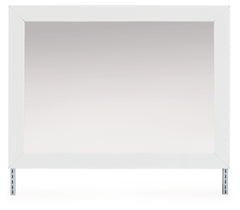 Maeling White Bedroom Mirror - Ornate Home
