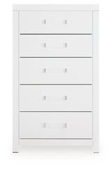 Maeling White Chest of Drawers - Ornate Home