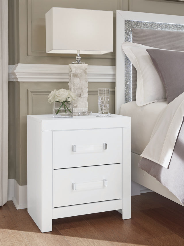 Maeling White Nightstand (Online Special Price) - Ornate Home
