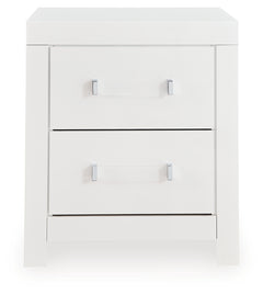 Maeling White Nightstand - Ornate Home