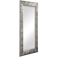 Maeona Metallic Silver Mirror - Ornate Home