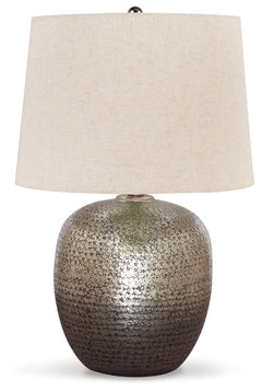 Magalie Antique Silver Table Lamp (Set of 2) - Ornate Home