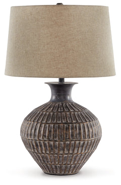 Magan Antique Bronze Table Lamp (Set of 2) - Ornate Home