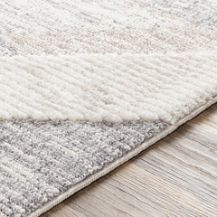 Magazine Geometric High/Low Pile Rug with Tassels - Clearance - Ornate Home