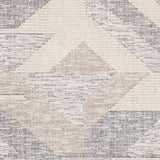 Magazine Geometric High/Low Pile Rug with Tassels - Clearance - Ornate Home