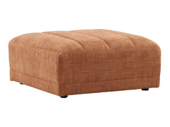 Magda Terracotta Ottoman - Ornate Home