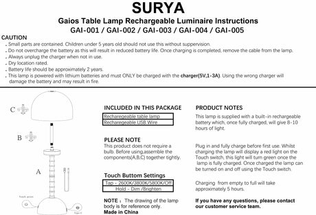 Magdagachi Orange Table Lamp - Ornate Home