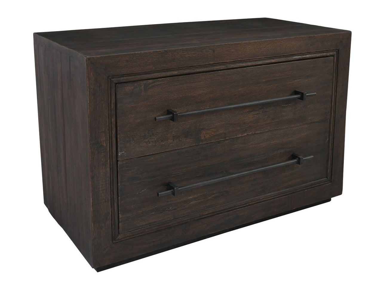 Magdalena Dark Brown Nightstand - Ornate Home