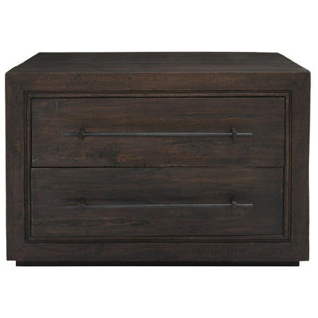 Magdalena Dark Brown Nightstand - Ornate Home