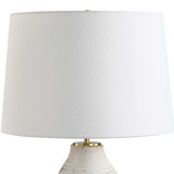Magdaline Brown/White Rustic Table Lamp - Ornate Home