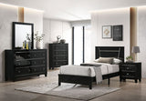 Magdeburg Black Twin Bed - Ornate Home