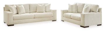 Maggie Birch Living Room Set / 2pc - Ornate Home