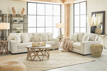 Maggie Birch Living Room Set / 2pc - Ornate Home