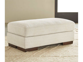 Maggie Birch Ottoman (Online Special Price) - Ornate Home