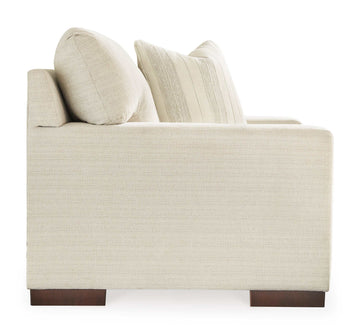 Maggie Birch Oversized Chair & Ottoman Set - Ornate Home
