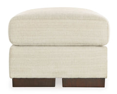 Maggie Birch Oversized Chair & Ottoman Set - Ornate Home