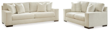 Maggie Birch Sofa and Loveseat - Ornate Home