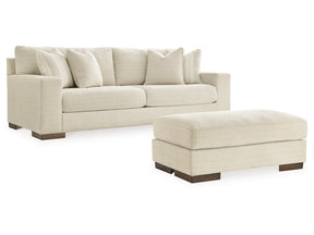 Maggie Birch Sofa and Ottoman (Online Special Price) - Ornate Home
