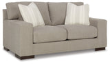 Maggie Flax Loveseat - Ornate Home