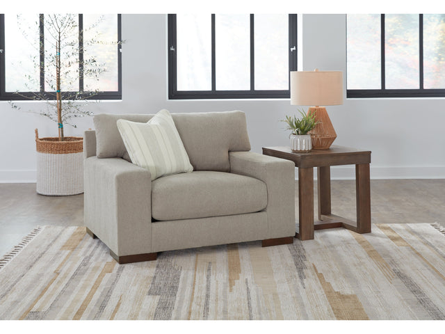 Maggie Flax Oversized Chair - Ornate Home