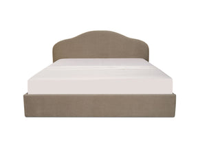 Maggie Taupe Queen Storage Bed - Ornate Home