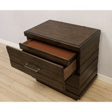 Maggie Walnut Nightstand - Ornate Home