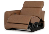 Magic Man Caramel 3-Piece Power Reclining Sectional Sofa (Online Special Price) - Ornate Home