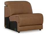 Magic Man Caramel 3-Piece Power Reclining Sectional Sofa - Ornate Home