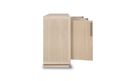 Magnolia 4 Door Wooden Sideboard in Daffodil - Ornate Home