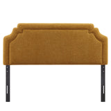 Magnolia Copper Upholstered Fabric King Size Headboard - Ornate Home