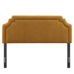 Magnolia Copper Upholstered Fabric King Size Headboard - Ornate Home