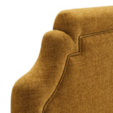 Magnolia Copper Upholstered Fabric King Size Headboard - Ornate Home