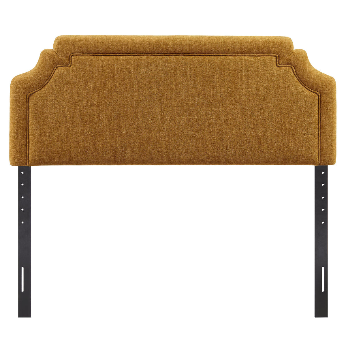 Magnolia Copper Upholstered Fabric Queen Size Headboard - Ornate Home