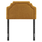 Magnolia Copper Upholstered Fabric Twin Size Headboard - Ornate Home