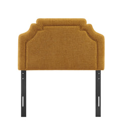 Magnolia Copper Upholstered Fabric Twin Size Headboard - Ornate Home